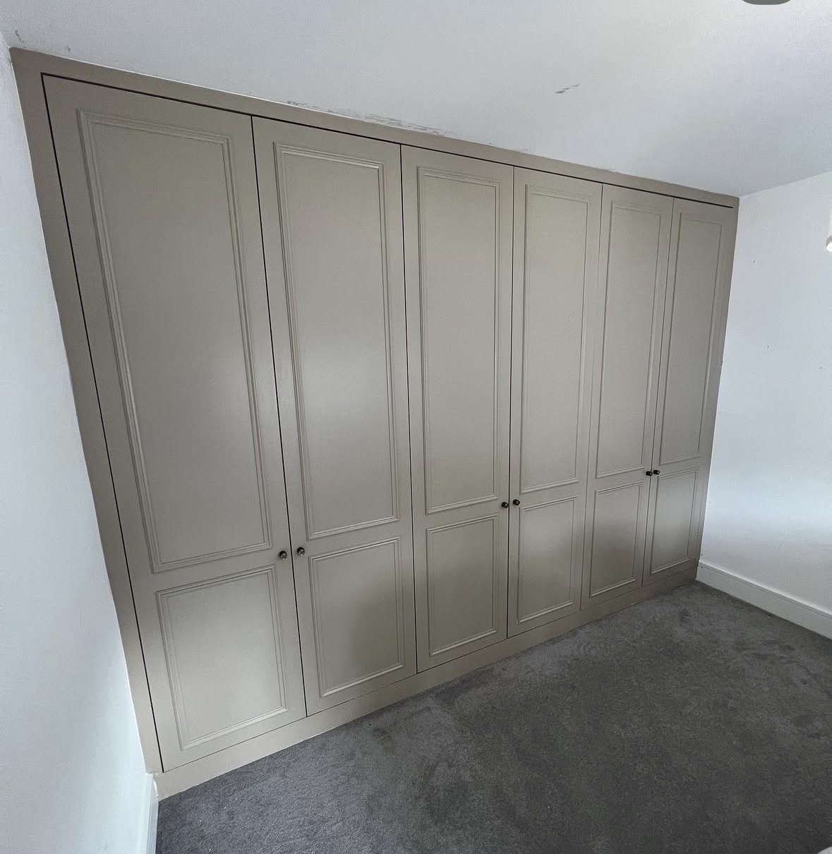 Built-in storage unit in Surrey home