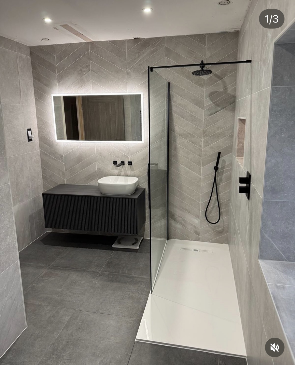 Finished bathroom by J R Legge